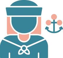 Sailor Colorful System Element vector
