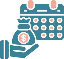 Salary Global App Emblem vector