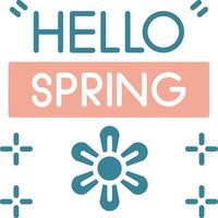 Spring Vibrant UI Token vector