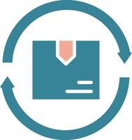 Cycle Virtual Core Icon vector