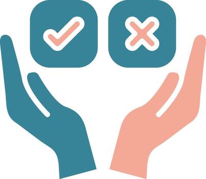 Decision Making Intuitive Interface Object vector