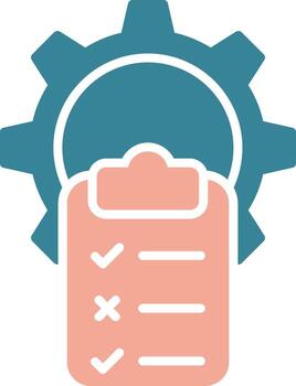 proyecto estado intuitivo símbolo bosquejo vector