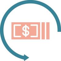 Money Exchange Neon UX Form vector