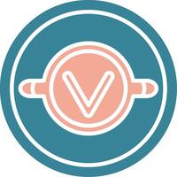 Voltmeter Tactile UX Display vector