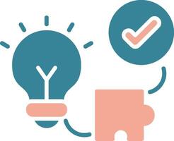 Problem Solving Global App Emblem vector