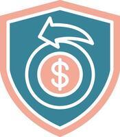 Money Back Virtual Visual Pattern vector