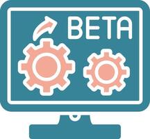 Beta Global App Emblem vector