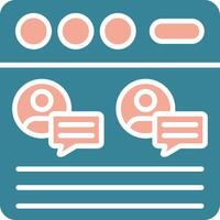 Multiple Chat Efficient UI Token vector