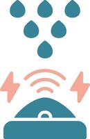 Rain Sensor Seamless Unit vector