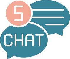 Chat Global UX Display vector