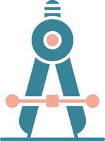 Compass Bold Graphic Module vector