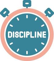 Discipline Intuitive Symbol Sketch vector