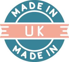 Made In Uk Bold Graphic Module vector