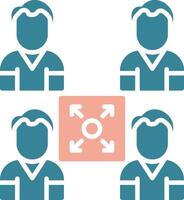 Meeting Point Dynamic Web Symbol vector