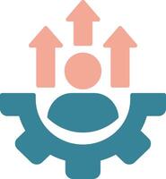 Personal Growth Seamless UI Token vector