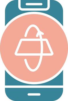 inclinación sensor interactivo gráfico módulo vector