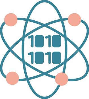 Data Science Colorful App Emblem vector