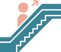 Escalator Tactile UX Display vector
