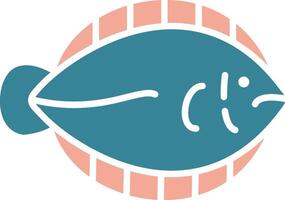 Flounder Crystal App Emblem vector