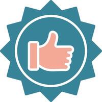 Good Job Simplified Line Art vector