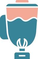 Mixer Jug Efficient UI Stamp vector