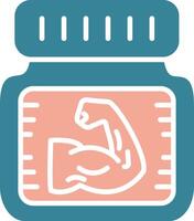 Supplements Futuristic Core Icon vector