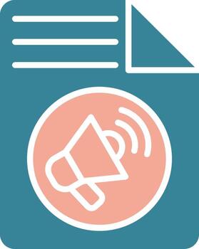 Advertisement Interactive Graphic Module vector