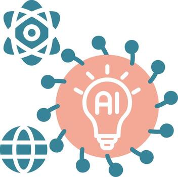 Mind Map Simplified UX Display vector