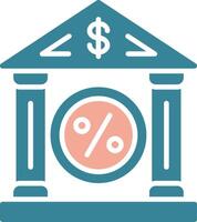 Bank Rate Virtual Visual Pattern vector