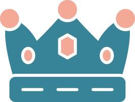 Crown Interactive Line Art vector