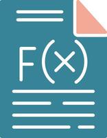 Function Intuitive Icon Fragment vector