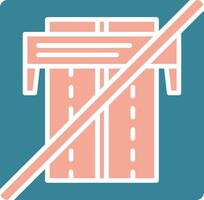 Motorway End Seamless Digital Mark vector