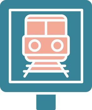 Train Station Innovative Visual Pattern vector