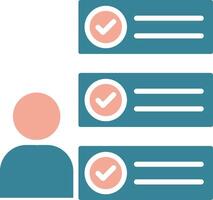 Follow Up Premium Interface Object vector