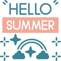 Summer Global Digital Mark vector