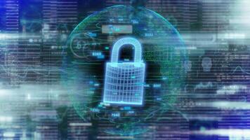 Visualizing the protection of data flows in the network. video