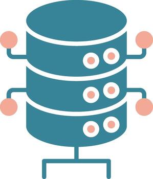nube informática cristal unidad vector