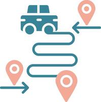 Destinations Colorful App Emblem vector