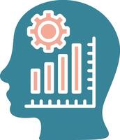 Analytics Futuristic Graphic Module vector