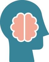 Brain Vibrant UI Token vector