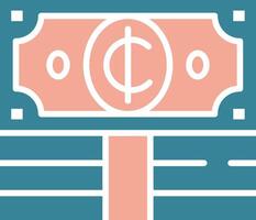 Ghana Efficient Flat Badge vector