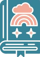 Fairy Tale Futuristic Core Icon vector