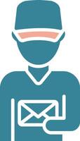 Postman Virtual Symbol Sketch vector