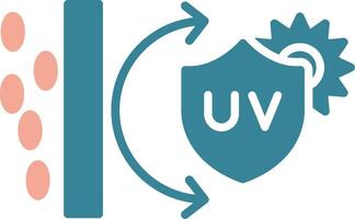 UV Protection Crystal App Emblem vector