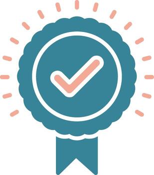 Badge Seamless Visual Pattern vector