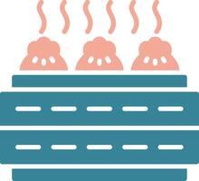 Dim Sum Virtual Core Icon vector