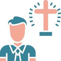 Nun Premium Web Symbol vector