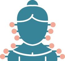 Acupuncture Unified Visual Pattern vector