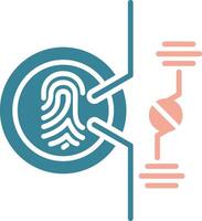 Biometric Bold Graphic Module vector