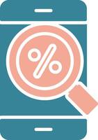 Discount Tactile Flat Badge vector